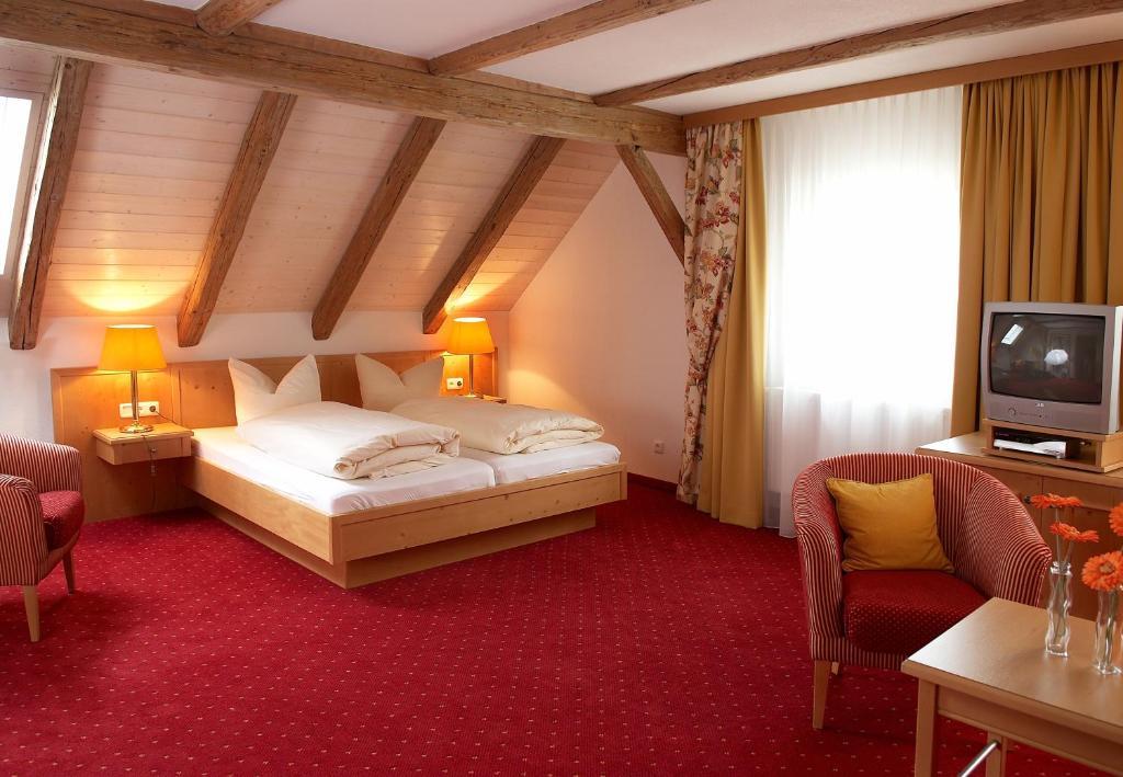 Gasthaus Zur Post Waal Kamer foto